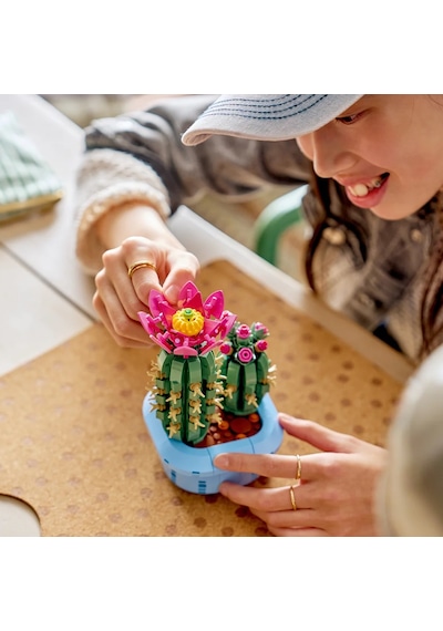 LEGO® Botanicals Çiçekli Kaktüs 11509 - 9 Yas ve Üzeri Çocuklar için 2 Kaktüs Içeren Yaratici Oyuncak Yapim Seti (482 Parça)