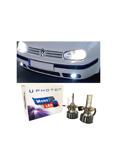 Vw Golf 4 Led Xenon Uzun Far Ampulü H1 Mono Yeni Seri Beyaz