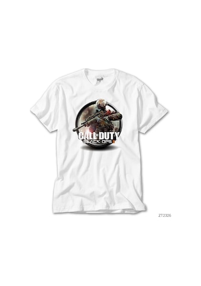 Call Of Black Ops Iı Beyaz Tişört