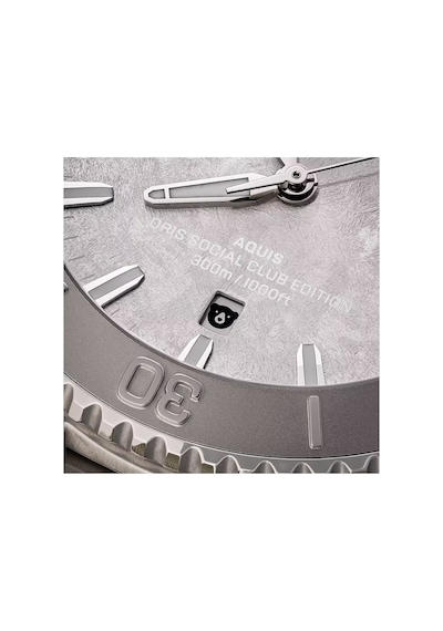 Oris Aquis Oris Social Club Edition Iı 43.50 Mm Otomatik Saat 01 Gümüş
