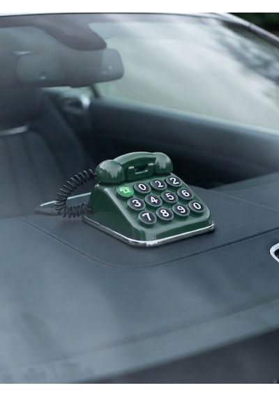 Mucit Home Retro Nostalji Araç İçi Torpido Numaratör Renkli Mini Telefon Numaratör Lüks