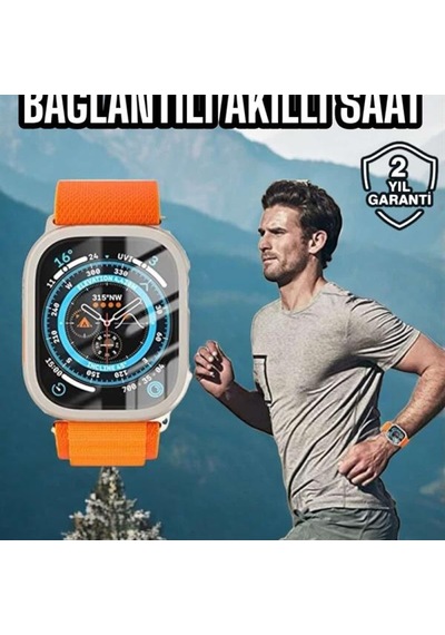 Akıllı Saat Uyku Ve Spor Takibi Yeni Nesil Bluetooth Bağlantılı Amoled Ekran