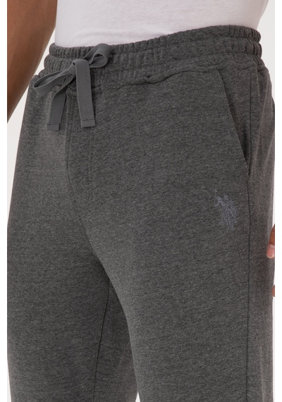 U.s. Polo Assn. Erkek Antrasit Melanj Eşofman Altı 50313765-vr081 Antrasit Melanj