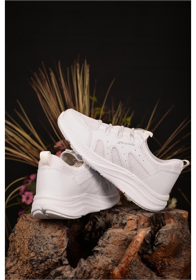M.P Unisex Yazlık Terletmez Kaydırmaz Koku Yapmaz Hafif Full Ortopedik Günlük Bağsız Yürüyüş Ayakkabısı Beyaz M.P Unisex Yazlık Terletmez Kaydırmaz Koku Yapmaz Hafif Full Ortopedik Günlük Bağsız Yürüyüş Ayakkabısı Beyaz