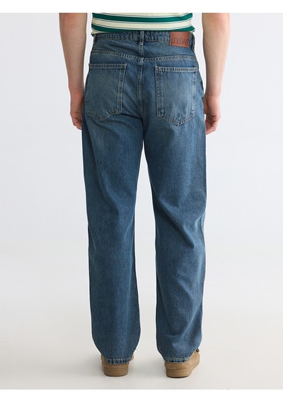 Lcw Jeans Yeşil 745 Baggy Fit Erkek Jean Pantolon