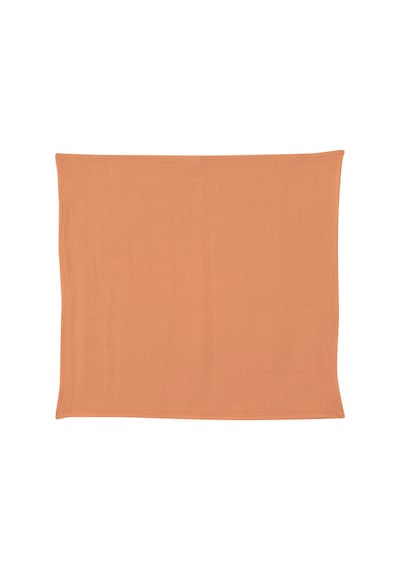 Bürümcük 25x25cm Bebek Ağız Bezi Ter Bezi 6'lı K-m Kiremit - Mavi