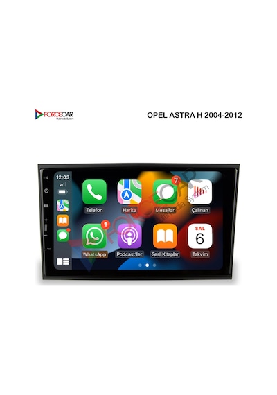 OPEL ASTRA H ANDROİD MULTİMEDYA 2_32 KABLOSUZ CARPLAY