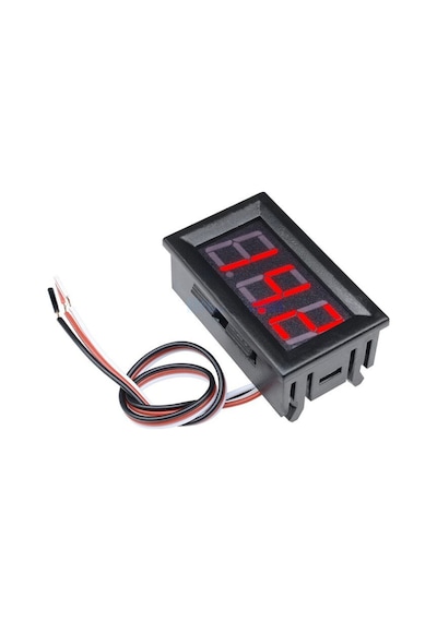 0.56 0-30v Kırmızı Voltmetre