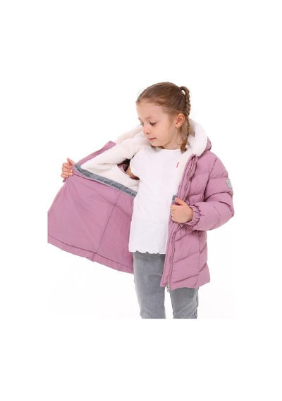 Benitto Kids Kız Bebek Çocuk Mont 51285-mor Mor