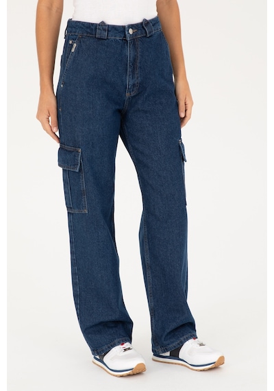 U.s. Polo Assn. Kadın Mavi Pantolon Jean 50282829-dn0022 Mıd Blue