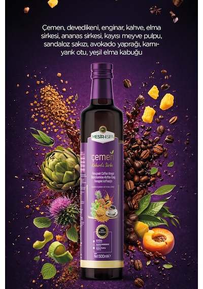 Mesirişifa Çeneç Kahvesi Sirkesi 500 Ml