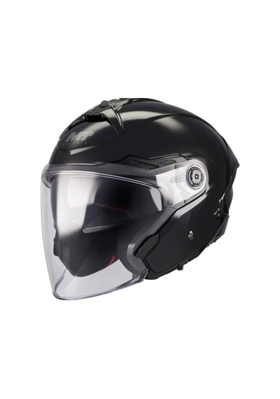 Mt Cosmo Sv Pure A1 Açık Kask Siyah