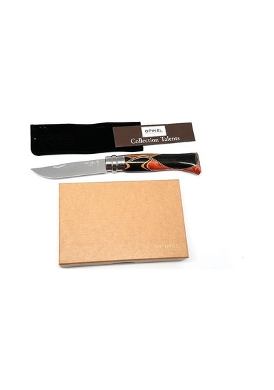 Opinel İnox Tradition Ahşap 8 No Kamp Çakı Kahverengi