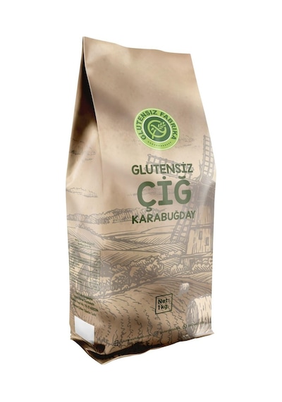 Glutensiz Fabrika Glutensiz Çiğ Karabuğday Tane 1 KG