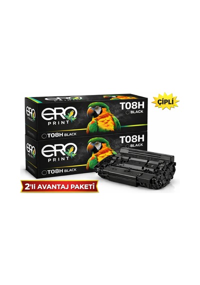 Çipli Canon İ-sensys X-1238i Uyumlu Toner - Yüksek Kapasiteli - 2'li  Paket