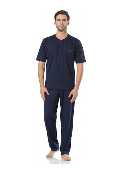 Pierre Cardin 5370 Erkek Kutulu Damat Çeyizlik Penye 3'lü Şortlu Lacivert Pijama Takımı Lacıvert Pierre Cardin 5370 Erkek Kutulu Damat Çeyizlik Penye 3'lü Şortlu Lacivert Pijama Takımı Lacıvert