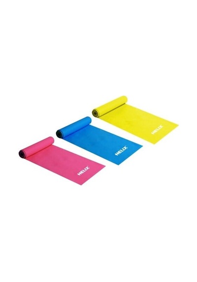 Helix Pb-120 120x15 Cm 3'lü Pilates Bandı Çok Renkli