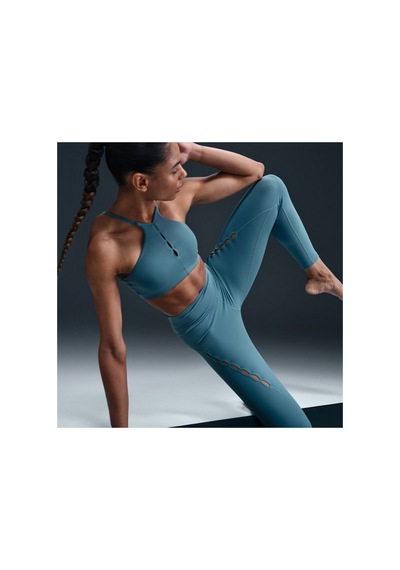 Nike Dri-fıt One Hr 7/8 Tight Novelty Kadın Mavi Tayt Mavi