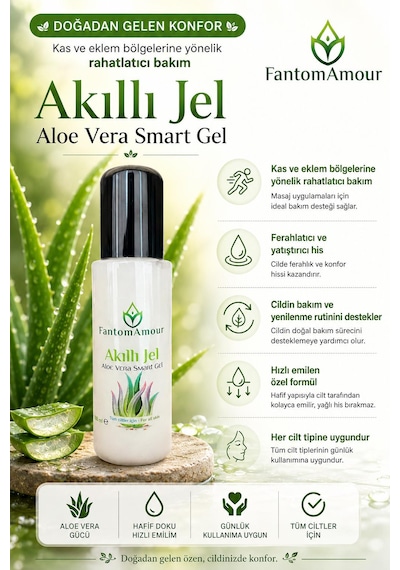 Fantom Amour Aloe Vera Akıllı Jel 100 ML