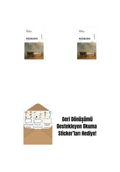 Redburn - İlk Seferi Ciltli + Redburn - İlk Seferi + Okuma Sticker'ları