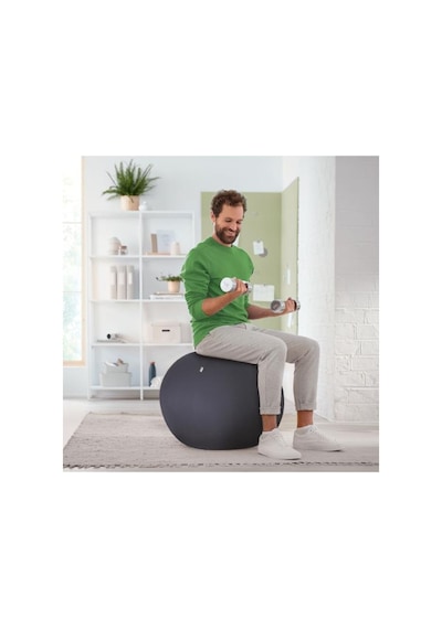 Leitz Ergo Active Kaymaz Oturma Topu 65 Cm - Koyu Gri - Kod:65420089