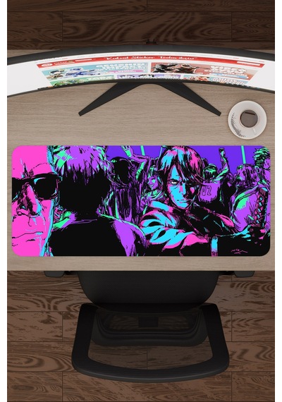 Kat Ana Zero Kaymaz Dikişli Kauçuk Oyuncu Mousepad V4 - 70x30 Xl Gaming Mouse Pad Fare Altlığı