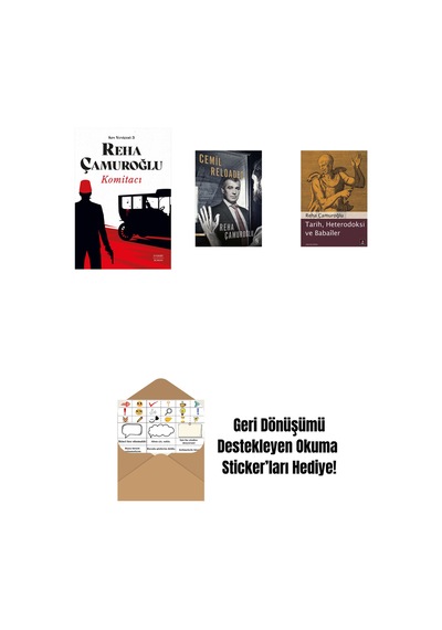 Komitacı + Cemil Reloaded + Tarih, Heterodoksi Ve Babailer + Okuma Sticker'ları