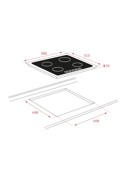 Teka IKNOB IT 6350 İndüksiyonlu Ocak