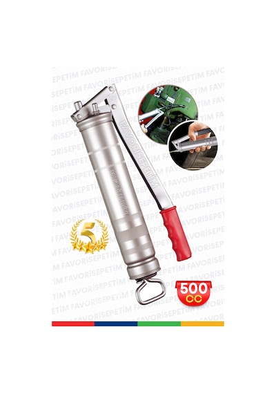 Yüksek Basınçlı  Gres Yağ Pompası 500 Cc Büyük Boy Demir Hortum