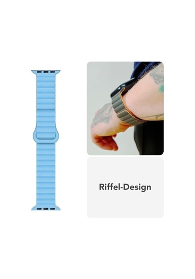 Nalıa Core Mıknatıslı Bileklik, Apple Watch Ultra/se/10/9/8/7/6/5/4/3/2/1 İle Uyumlu, Nefes Alan Silikon Halka, Oluklu Tasarım, 38/40/41/42 Mm & 42/44/45/46/49 Mm Nalıa Core Mıknatıslı Bileklik, Apple Watch Ultra/se/10/9/8/7/6/5/4/3/2/1 İle Uyumlu, Nefes Alan Silikon Halka, Oluklu Tasarım, 38/40/41/42 Mm & 42/44/45/46/49 Mm