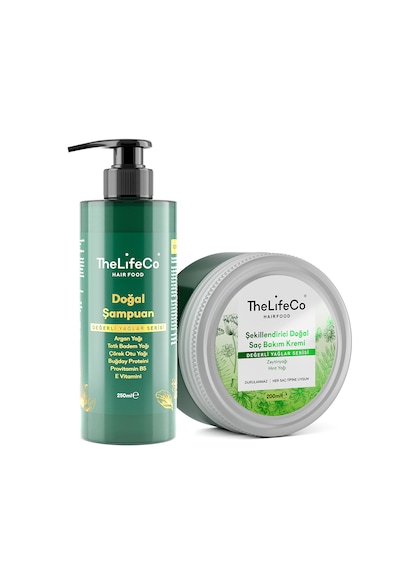 Thelifeco Günlük Bakım - Şampuan 250 Ml & Saç Kremi 200ml
