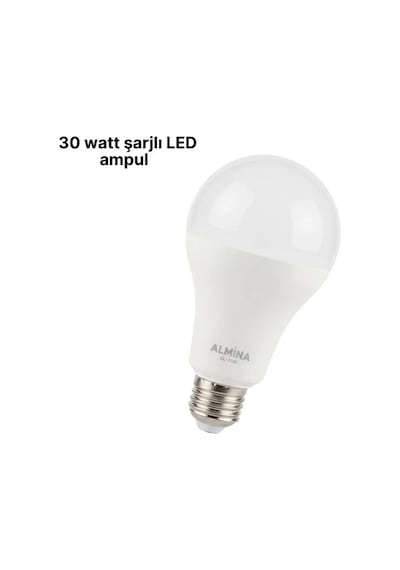 Dl-2030 Şarjlı Led Ampul Çok Renkli