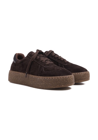 Fabrika Kahverengi Kadın Sneaker D-perote Kahve