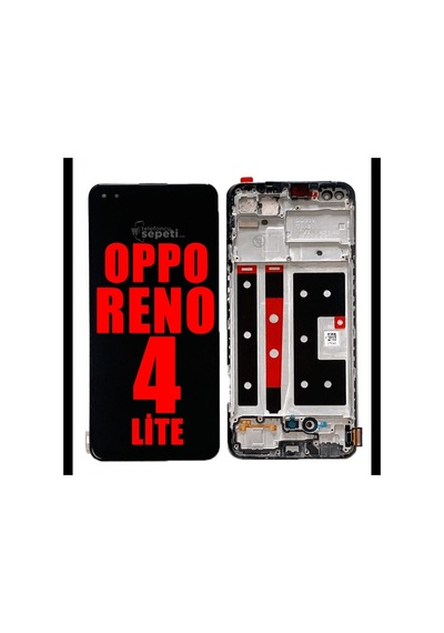 Reno 4 Lite Dokunmatik Ekran Çıtalı Tft Siyah