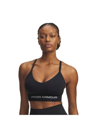 Under Armour Vanish Seamless Low Bra Kadın Bustiyer 1384417-003 Siyah