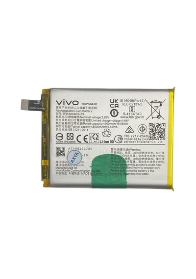 Vivo Y78 Plus Pil Batarya B-z3 5000 Mah