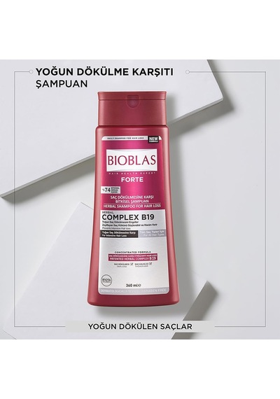 Forte 360 Ml Saç Dökülmelerine Karşı Şampuan