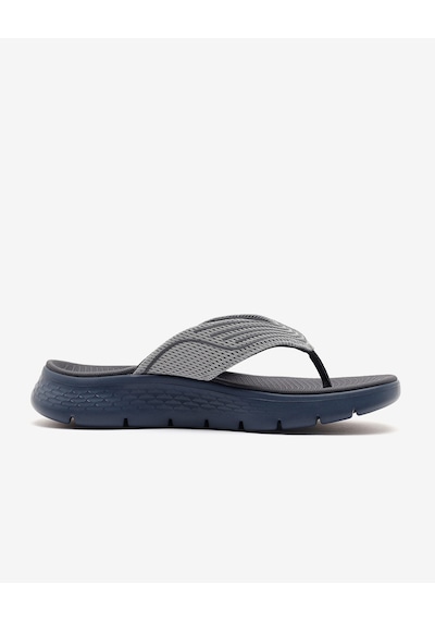Skechers Go Walk Flex Sandal Erkek Gri Parmak Arası Terlik 229214 Gry Gri