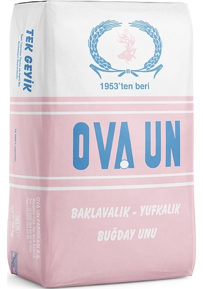 Ova Un Tek Geyik Baklavalık ve Yufkalık Un 25 KG