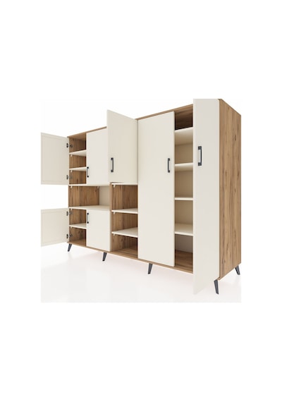 Kronos Dolap 13 Raflı 7 Kapaklı 220x59x163 Çam-aytaşı Çam-aytaşı Kronos Dolap 13 Raflı 7 Kapaklı 220x59x163 Çam-aytaşı Çam-aytaşı