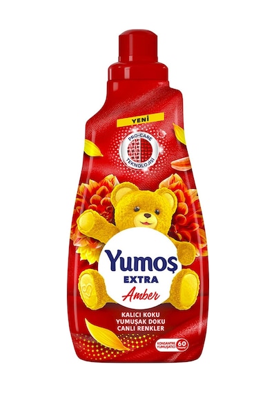 Yumoş Extra Konsantre Çamaşır Yumuşatıcısı Amber 1440 ML