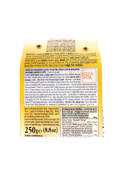 Linguine Limon Karabiber Rüşeym Morelli 250gr