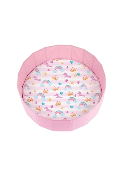 Er-703 Yumuşak Minderli Top Havuzu-pembe Standart