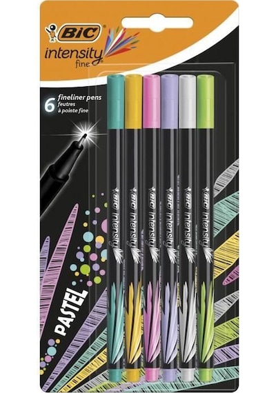Bıc Intensıty Fine Liner Pastel 6'Lı
