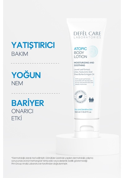 Atopık Vücut Losyonu 150 Ml Yoğun Nemlendırme & Barıyer Desteğı