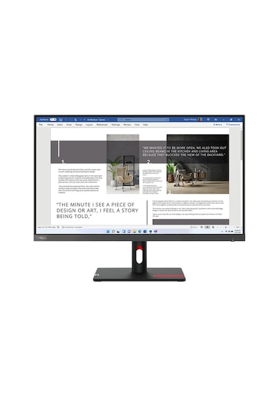 Lenovo ThinkVision S27i-30 63DFKAT4TK 27" 4 MS 100 Hz Full HD IPS LED Monitör