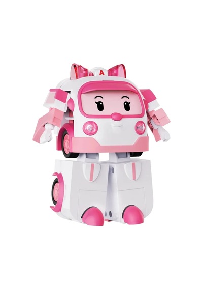Mey İthalat Robocar Poli Büyük Transforming Robot Amber