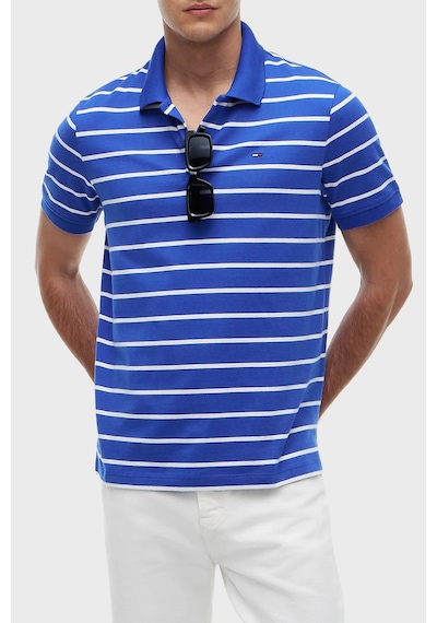 Tommy Jeans Çizgili Pamuklu Regular Fit Düğmeli Polo Yaka T Shirt Erkek Polo Yaka T Shirt Dm0dm22708 C8o Mavi Tommy Jeans Çizgili Pamuklu Regular Fit Düğmeli Polo Yaka T Shirt Erkek Polo Yaka T Shirt Dm0dm22708 C8o Mavi