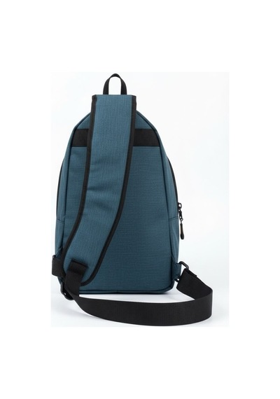 Goldline Avm Unisex Çok Bölmeli Çapraz Ayarlanabilir Askılı Göğüs Omuz Çantası Petrol Mavi