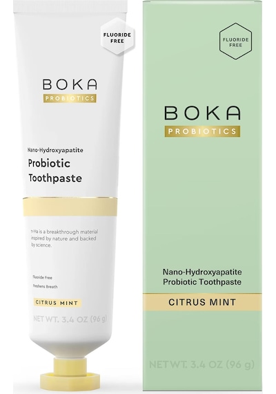 Boka Citrus Mint N-ha Florürsüz Diş Macunu 96gr